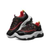 Adidași Amp”D x Felix Sneakers Negru/Roșu