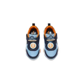 Adidași de alergare „Albastru deschis, bleumarin, portocaliu”