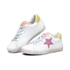 Adidași Diamond Starz Low-Top Sneakers Alb/Roșu/Galben