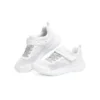 Adidași Great News Sneakers K Alb/Argintiu