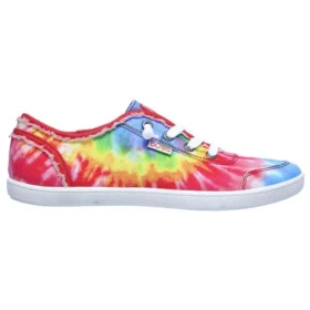 Adidași joși „Bobs Cute Low-Top Sneakers” Roșu/Albastru/Galben
