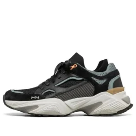 Adidași Kraz Sneakers Negru/Alb/Gri
