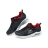 Adidași Microspec Max-ravork „Negru Roșu” Sneakers