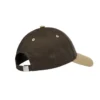 Șapcă de baseball cu broderie literă S „Maro-bej”