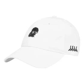Șapcă de baseball cu logo imprimat „Alb Negru”