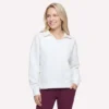 Bluză cu guler și mâneci lungi Downtown Cozy Fit