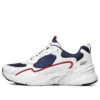 Bob s Bamina Low-Top Alb/Albastru/Roșu