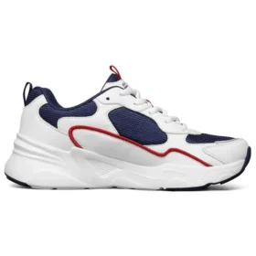 Bob s Bamina Low-Top Alb/Albastru/Roșu