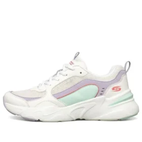 Bobs Bamina „Alb Albastru Violet”