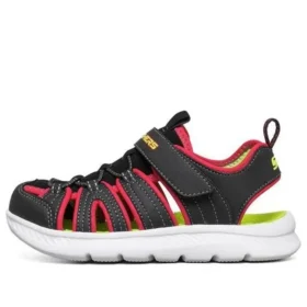 C-Flex Sandale „Negru Roșu Galben”
