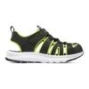 C-Grip Sandale „Black Lime”