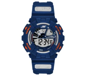 Ceas digital albastru