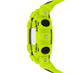 Ceas digital verde neon