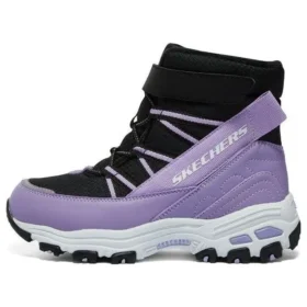 Cizme confortabilă de iarnă „Black Purple”