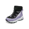 Cizme confortabilă de iarnă „Black Purple”