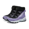 Cizme confortabilă de iarnă „Black Purple”