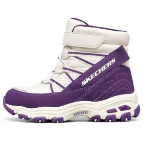 Cizme D’ Lites „Alb-violet”