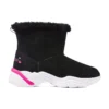 Cizme de iarnă confortabile „Black Pink”