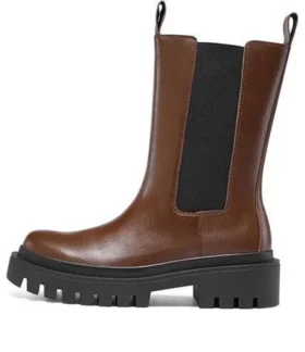 Cizme joase „Brown”