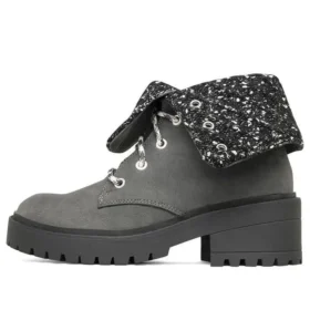 Cizme Teen Spirit Knit Buzz „Black Charcoal”