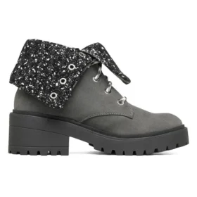 Cizme Teen Spirit Knit Buzz „Black Charcoal”