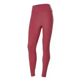 Colanți de fitness strâmți din tricot cu imprimeu cu litere „Burgundy”