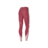 Colanți de fitness strâmți din tricot cu imprimeu cu litere „Burgundy”