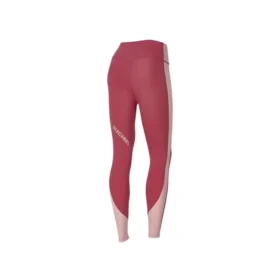 Colanți de fitness strâmți din tricot cu imprimeu cu litere „Burgundy”