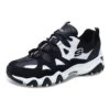 D’ Lites Încălțăminte Low-Top Daddy Negru/Alb