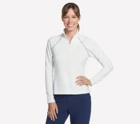 Fairway cu mânecă lungă și fermoar 1/4