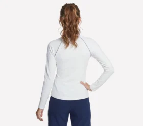 Fairway cu mânecă lungă și fermoar 1/4