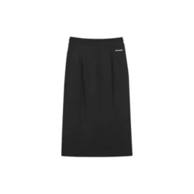 Fustă tricotată, respirabilă, cu șnur „Negru”