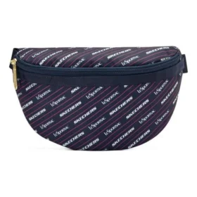 Geantă casual cu curea transversală „Purple Black”