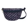 Geantă casual cu curea transversală „Purple Black”