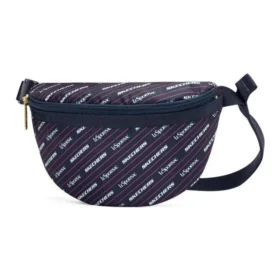 Geantă casual cu curea transversală „Purple Black”