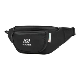 Geantă crossbody cu logo „Negru Alb”