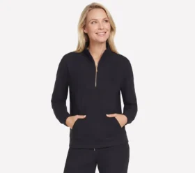 GO LUXE Rib cu fermoar de 1/4