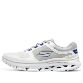 Go Run Glide-Step Flex „Alb Gri Albastru”