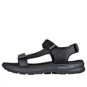 Go Walk 6 Sandale „Black Grey”