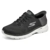 Go Walk 6 Slip-ins „Negru”