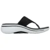 Go Walk Arch Fit Sandale „Black White”