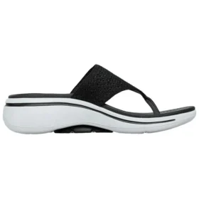Go Walk Arch Fit Sandale „Black White”