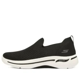 Go Walk Arch Fit slip-on „Black White”