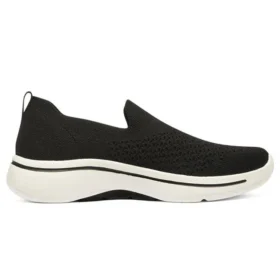 Go Walk Arch Fit slip-on „Black White”