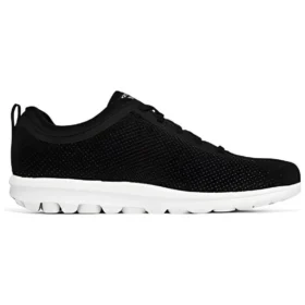 Go Walk Classic Pantofi cu șireturi „Black White”