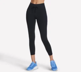 Go Walk Leggings 7/8 cu talie înaltă și mix de nervuri