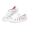 Goldcrown x Skechers Bobs B Cool Low-Top Sneakers Alb/Roșu
