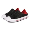 Guzman Steps Pantofi slip-on „Black Red”