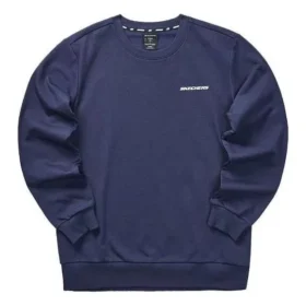 Hanorac casual colorat din seria Graphic Crew „Navy White”
