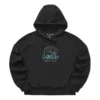 Hanorac casual cu imprimeu „Black”